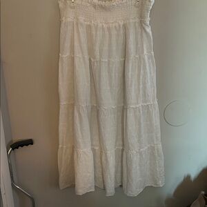 Aeropostale White A-Line Skirt